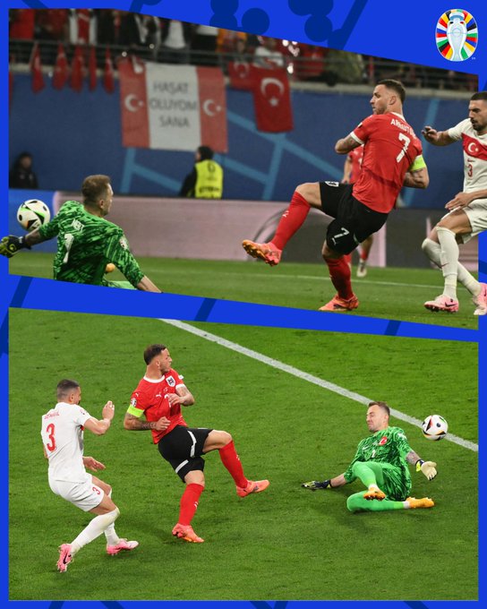 Ảnh đẹp EURO 2024: Thổ Nhĩ Kỳ 2-1 Áo