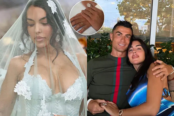 Chính thức! Ronaldo xác nhận kết hôn với Georgina trên mạng xã hội, đăng ảnh đeo nhẫn cưới