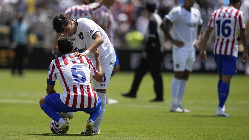 Atletico Madrid 1-0 Botafogo | Atletico Madrid bị loại dù thắng 2 trận ở vòng bảng
