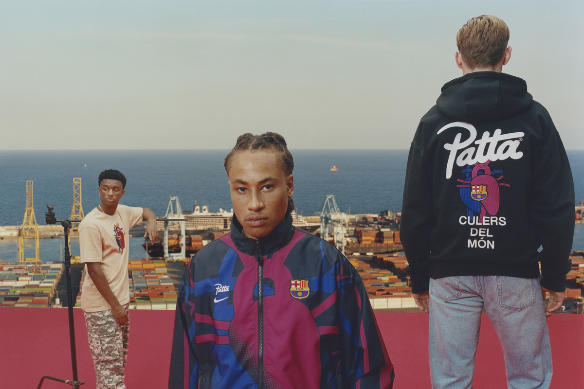 Bộ sưu tập thời trang hợp tác Nike × Patta × FC Barcelona