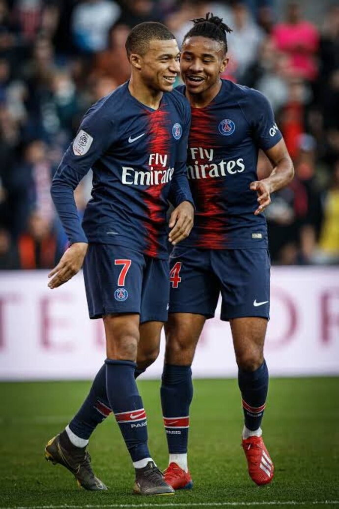 Nkunku kit is now already dressed! 🎈🎈