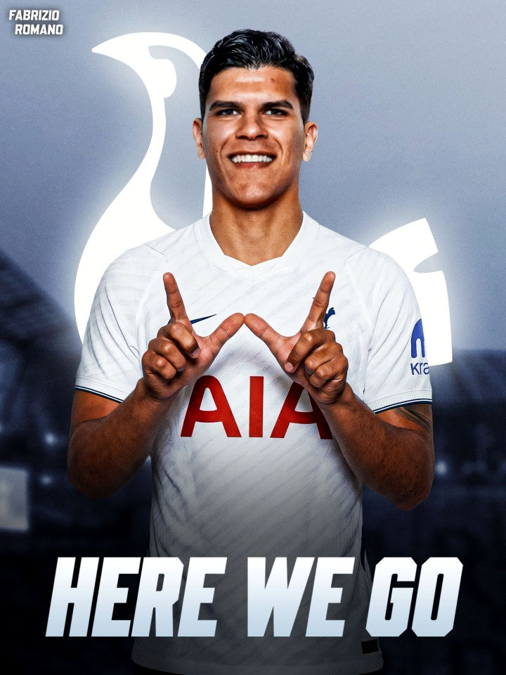 HWG! Romano: Tiền vệ M. Fernandes của West Ham gia nhập Tottenham với mức phí 85 triệu bảng