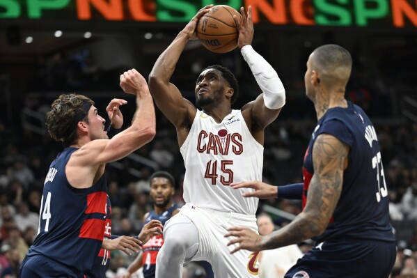 Wizards 124 - 134 Cavaliers, Poole giành 45 điểm lập kỷ lục sự nghiệp