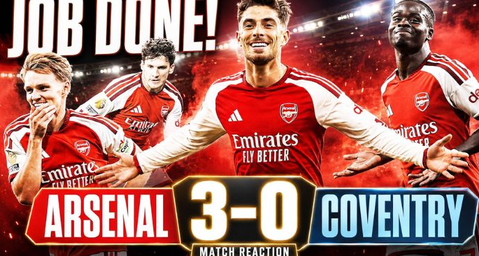 Arteta Celebrates 150th Win as Arsenal Crush Coventry 3-0 in Premier League Opener