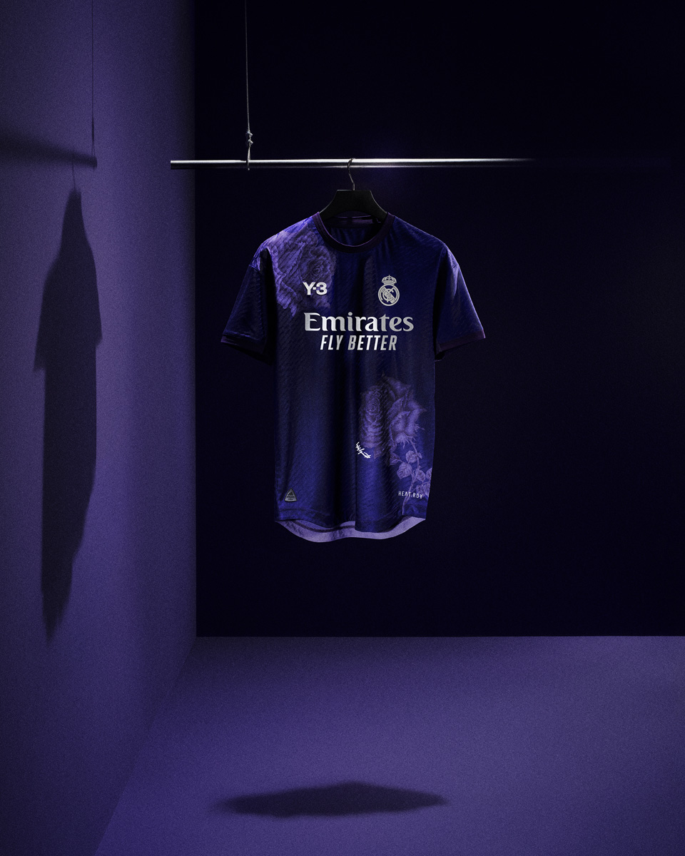 Dòng trang phục thi đấu đồng thương hiệu Y-3 × Real Madrid
