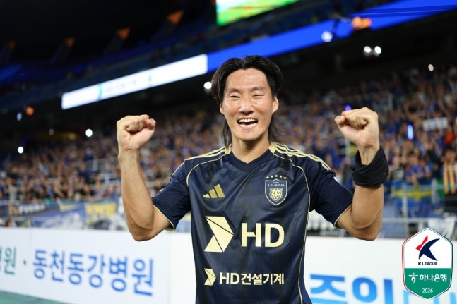 ‘심상민 결승골’ 울산, 선두 서울에 1-0 신승, 맞대결 2연승…인천은 부천에 2-1 역전승