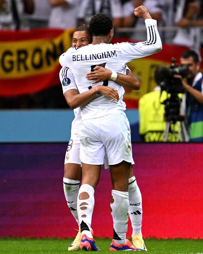 REAL MADRID WIN THE UEFA SUPER CUP 🏆