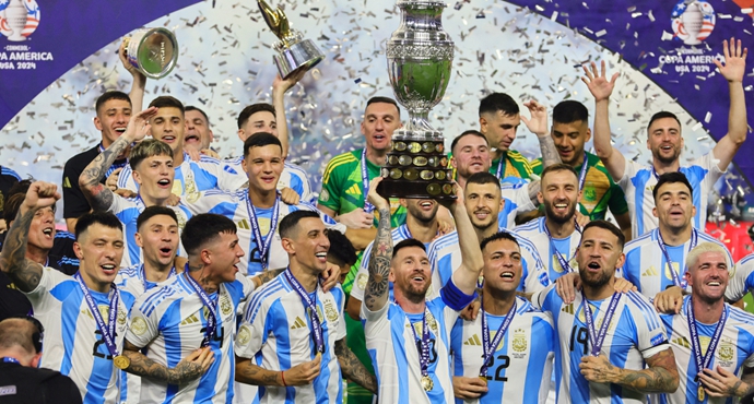 อาร์เจนตินา คว้าแชมป์ 3 สมัยติดต่อกัน! เอาชนะโคลอมเบีย 1-0