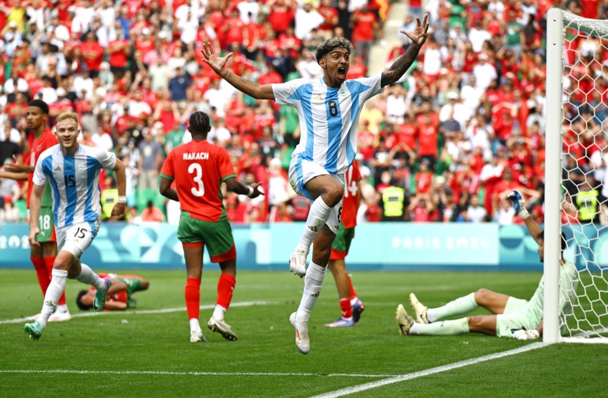Kết quả bóng đá Olympic: Argentina U23 1-2 Morocco U23