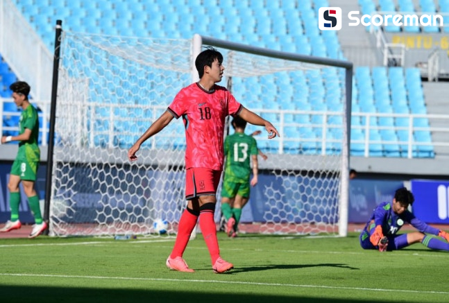 이민성호, U-23 아시안컵 예선 첫 경기서 마카오에 5-0 대승