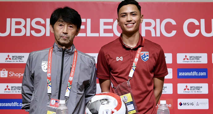 โค้ชอิชิอิ – กุสตาฟส์สัน เผยก่อนเกม ทีมชาติไทย เยือน ทีมชาติสิงคโปร์