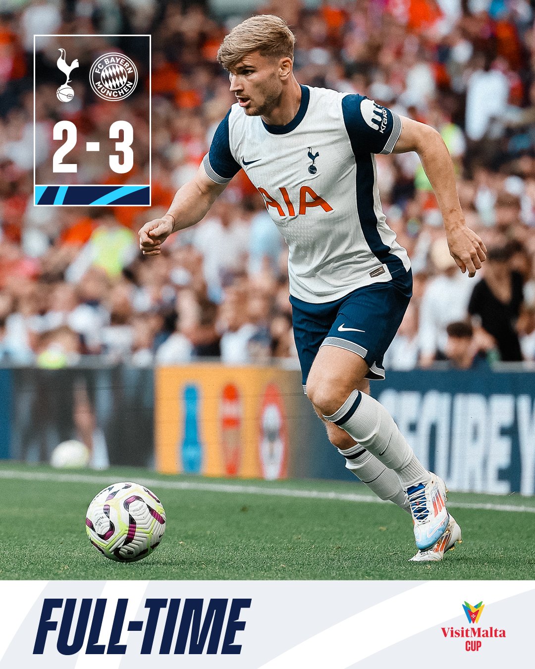 Kết quả giao hữu CLB: Tottenham Hotspur 2-3 Bayern Munich