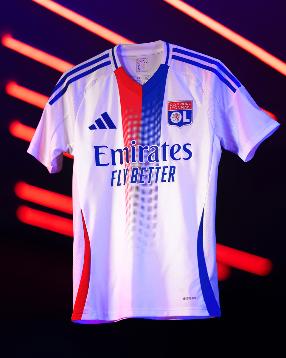 Áo sân nhà Lyon cho mùa giải 2024-25