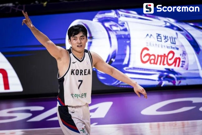 한국, 아시아컵서 카타르에 97-83 완승...대회 첫 승 신고