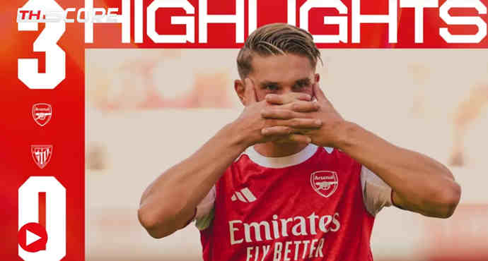 ปืนใหญ่คว้าแชมป์! อาร์เซนอลไล่ถล่มบิลเบา 3-0 คว้าแชมป์เอมิเรตส์ คัพ 'ซาก้า' ฟอร์มดุ ยิง 1 จ่าย 1 ส่วน 'ยอเคเรส' ประเดิมประตูแรก