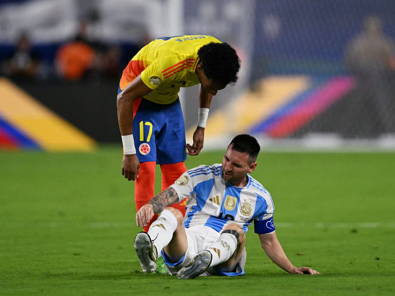Lionel Messi Exits Copa América Final in Tears Due to Injury
