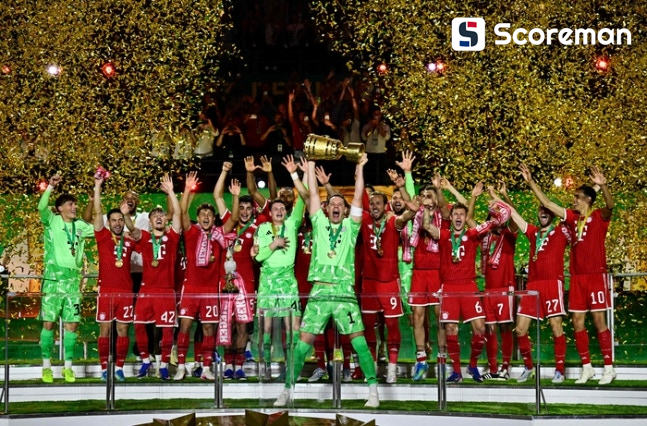 '김민재 벤치' 뮌헨, DFB 포칼 우승…도메스틱 더블 달성