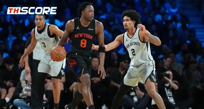 NBA - นิวยอร์ก นิกส์ 124-113 ซานแอนโตนิโอ สเปอรส์