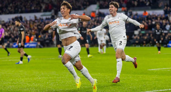 อีเอฟแอลคัพ - สวอนซี ซิตี้ 1-3 แมนเชสเตอร์ ซิตี้