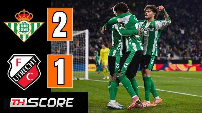 ​เบติสเฉือนอูเทร็คท์ 2-1 ยืดสถิติไร้พ่ายยูโรป้า 