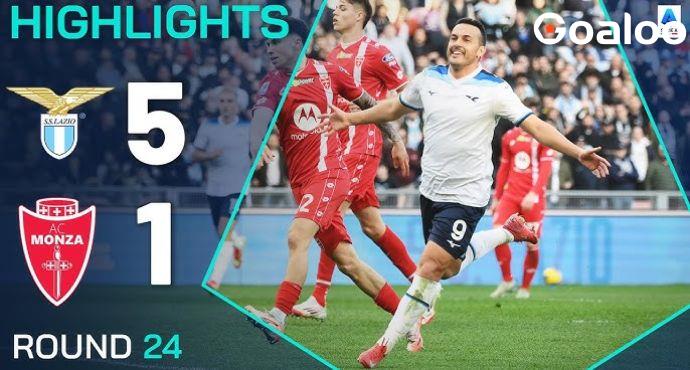 Lazio Dominates Monza in Serie A Clash