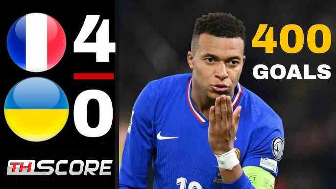 ​​โอลิเซ่เด่น-เอ็มบัปเป้เบิ้ล! ฝรั่งเศสถล่มยูเครน 4-0 ตีตั๋วสู่บอลโลก