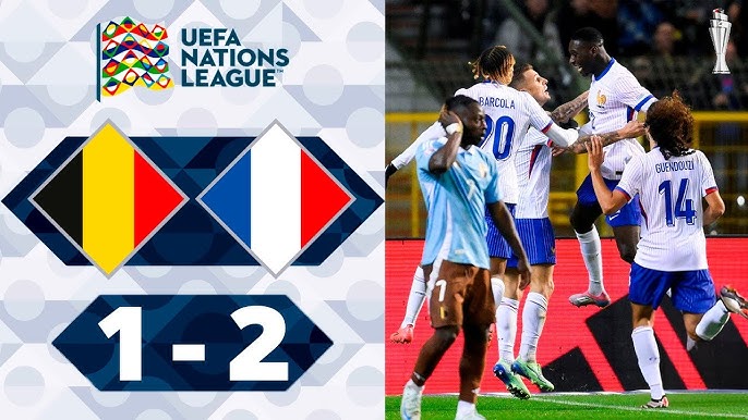 UEFA FT: Belgium 1 - 2 France