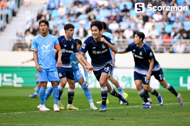 ‘강현제 1골 1도움’ 서울 이랜드, 대구 3-1 격파…5위 도약