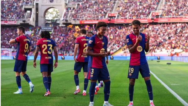 Kết quả VĐQG Tây Ban Nha: Rayo Vallecano 1-2 Barcelona