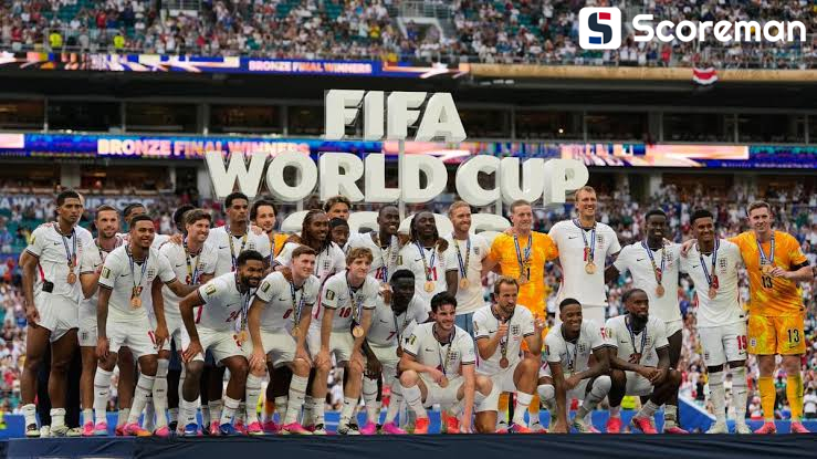 '10골 난타전' 잉글랜드, 6-4로 프랑스 꺾고 3위... 음바페 득점 1위로