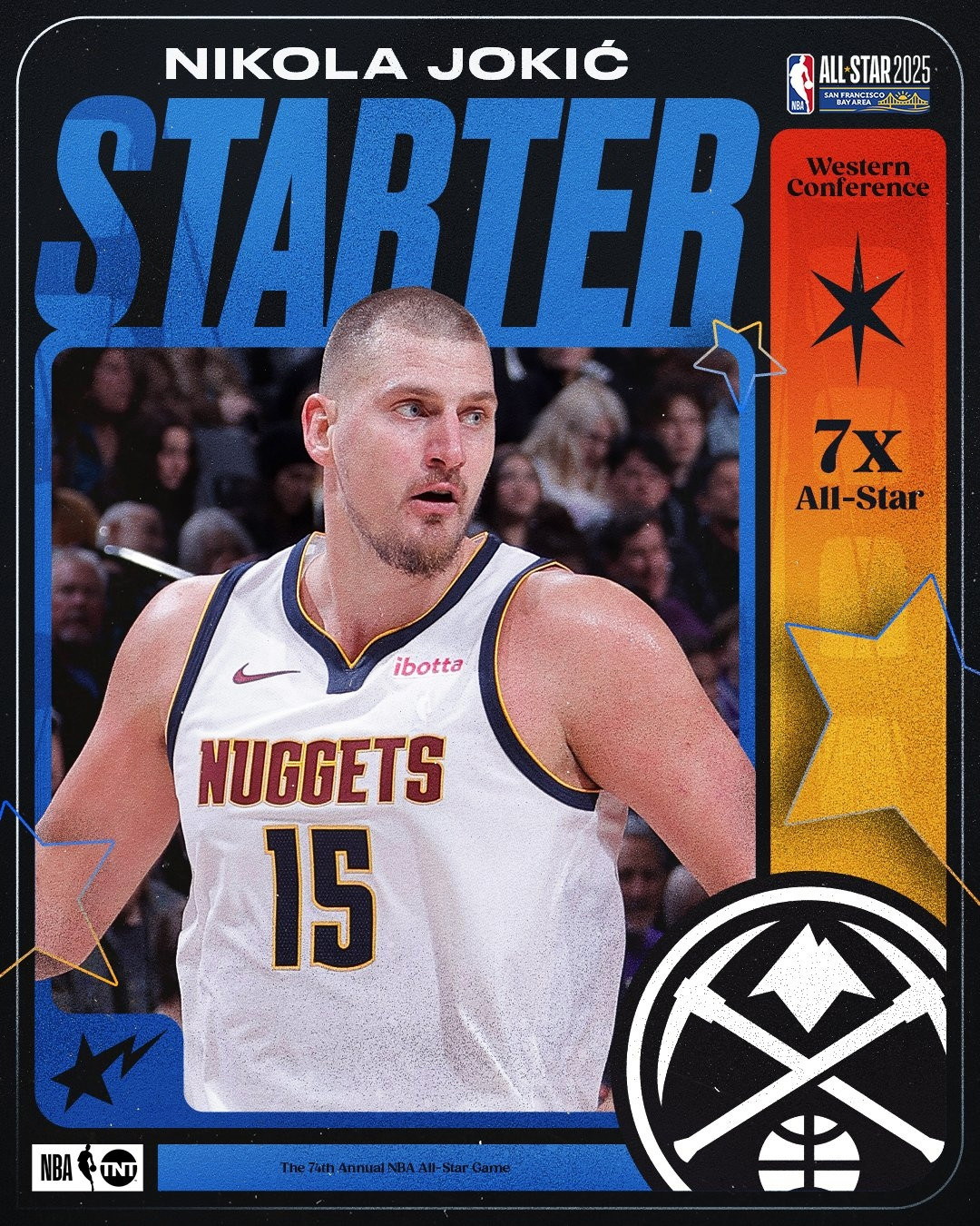 Đội hình xuất phát miền Tây của trận đấu All-Star 2025