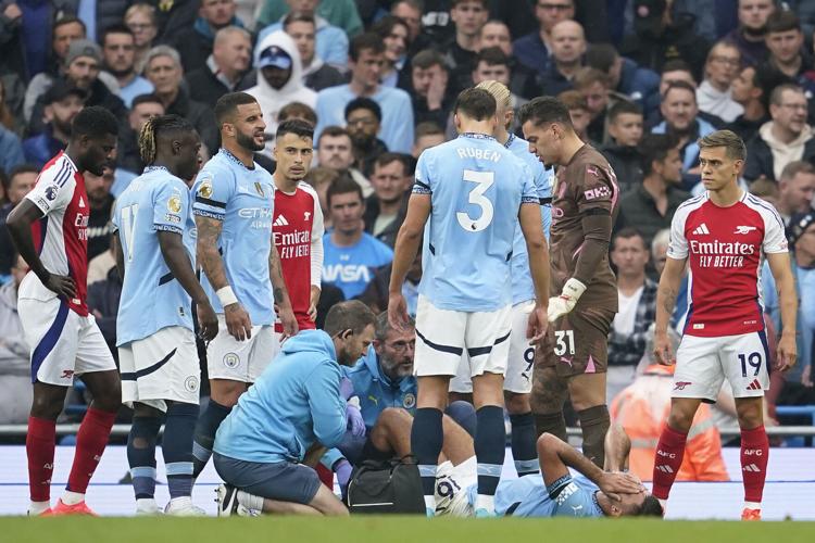 Guardiola Anxious Over Rodri's Knee Injury Amid City-Arsenal Stalemate