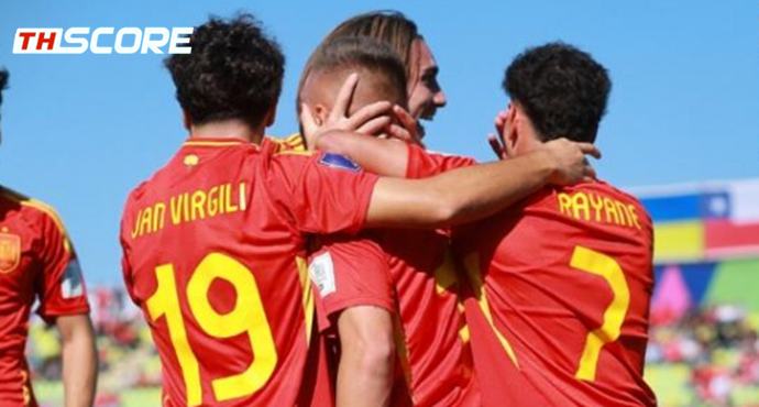 ฟุตบอลโลกเยาวชน ยู 20 - ยูเครน(ยู20) 0-1 สเปน(ยู 20)