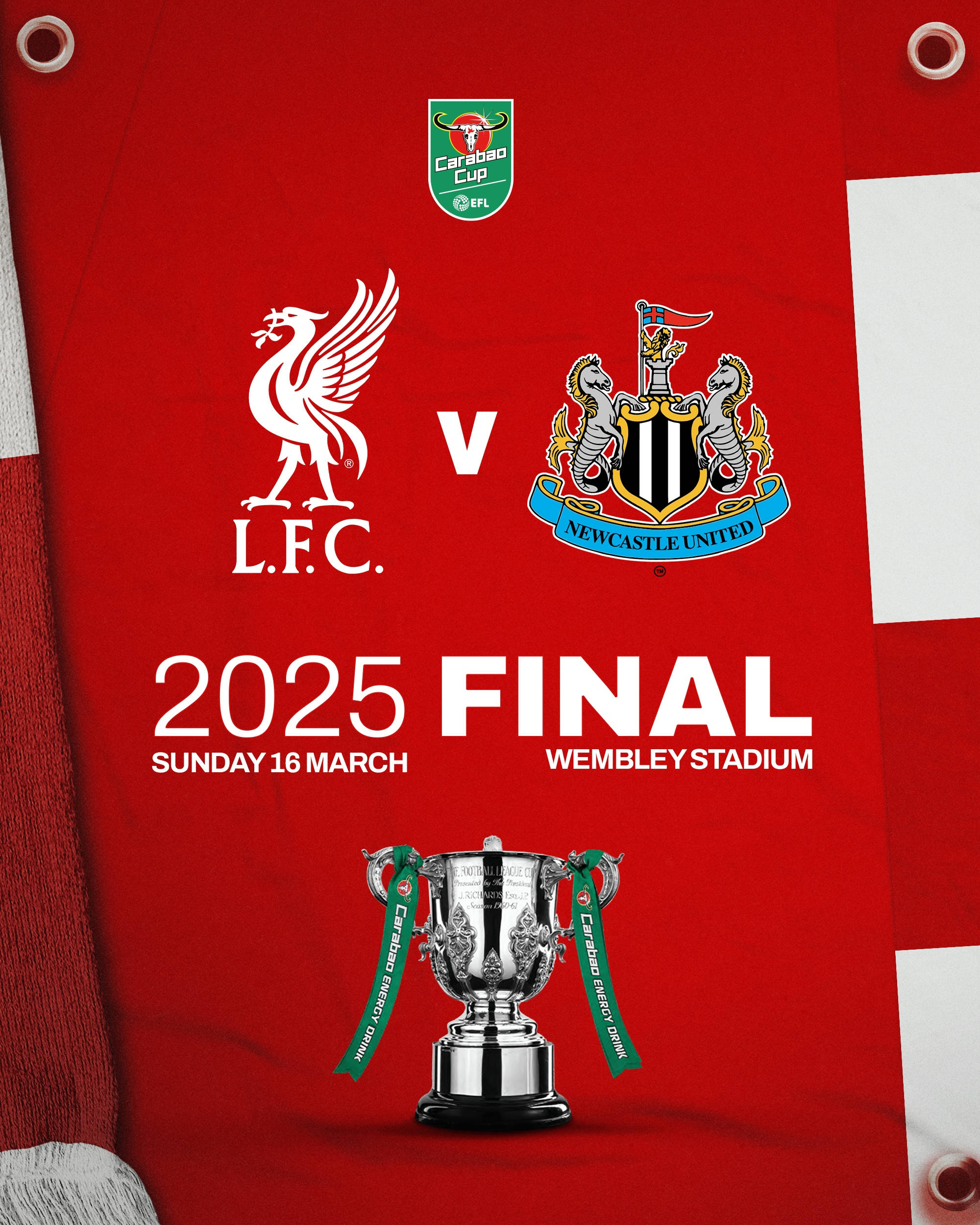 ​Trận chung kết tại Wembley! Liverpool hướng đến danh hiệu Cúp Liên đoàn thứ 11, trong khi Newcastle đã trải qua 70 năm không vô địch giải đấu quốc nội