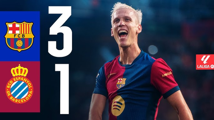 FT: FC Barcelona 3-1 RCD Espanyol