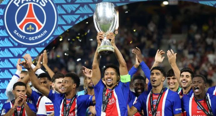 PSG Retain UEFA Super Cup After Edging Villa 2-1