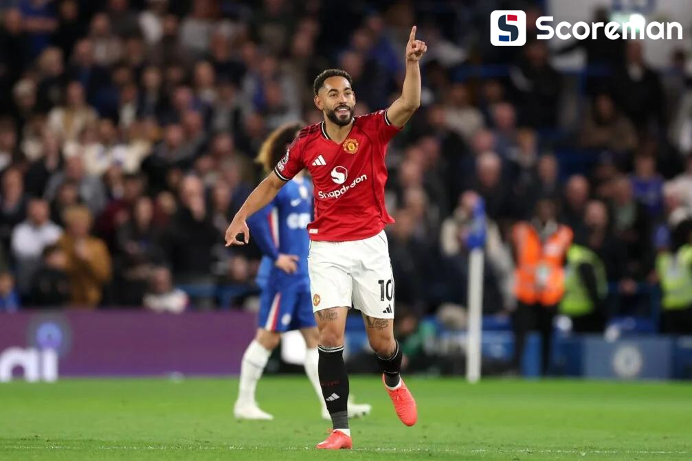 맨유, 첼시 원정 1-0 승리→6위와 승점 10점 차 벌렸다