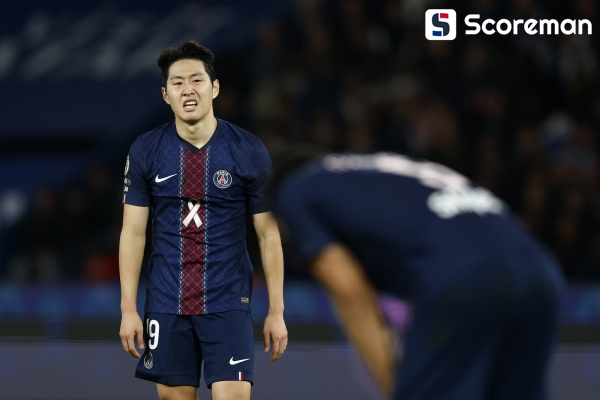 PSG, 스트라스부르와 3-3 무승부...이강인 풀타임 활약