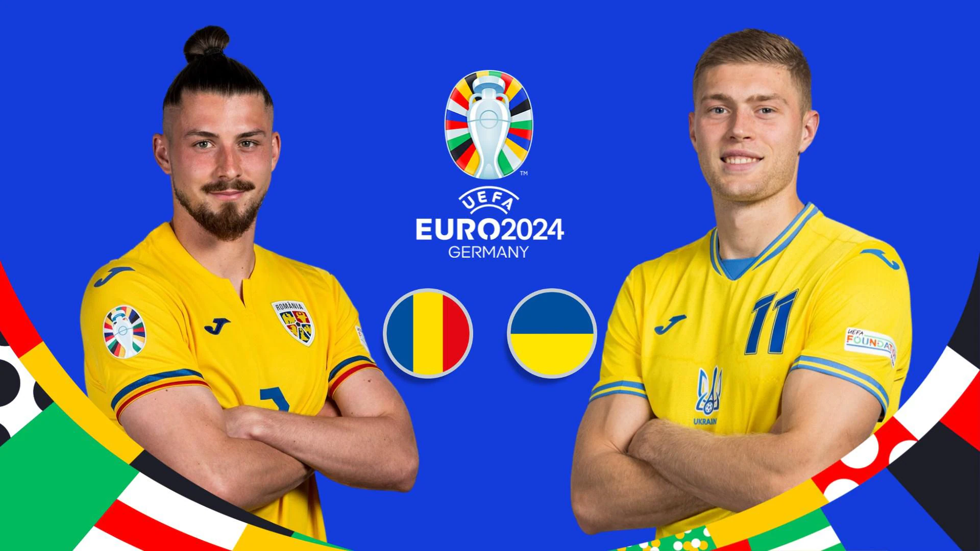 Trước trận EURO 2024: Romania VS Ukraine