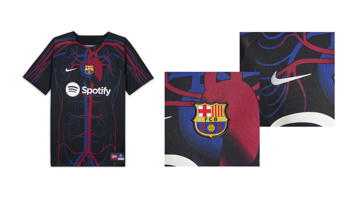 Bộ sưu tập thời trang hợp tác Nike × Patta × FC Barcelona
