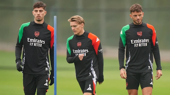 Arsenal Face Inter Test With Mixed Team News As Odegaard Returns, Rice Sidelined