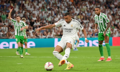Kết quả VĐQG Tây Ban Nha: Real Madrid 2-0 Real Betis