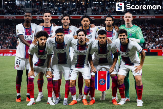 PSG, 73% 점유율에도 또 못 이겼다...후반 추가시간 2골로 0-2→2-2 간신히 무승부