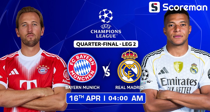 4월16일 챔피언스리그 - 바이에른 뮌헨 VS 레알 마드리드 해외축구 분석 프리뷰