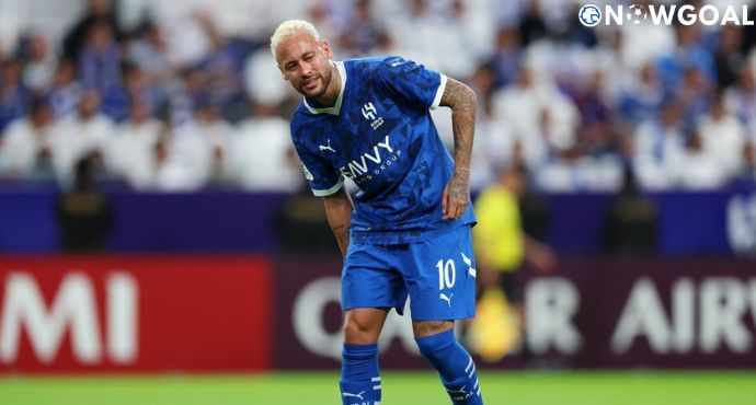 Al Hilal’s coach: Neymar has a muscle injury and may be out for two weeks