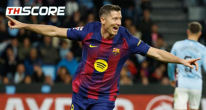 ลาลิกา - เซลต้า บีโก้ 2-4 บาร์เซโลน่า