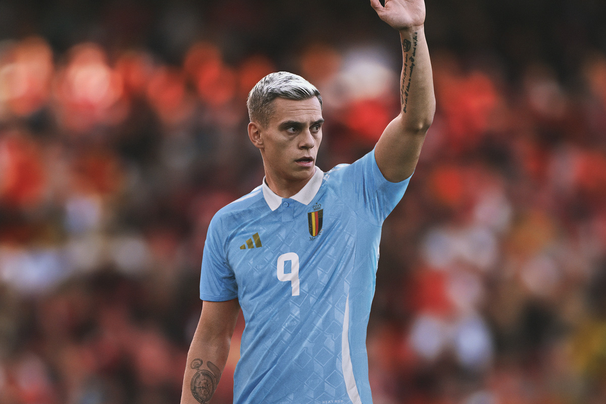 Áo sân nhà và sân khách của ĐTQG Bỉ cho EURO 2024
