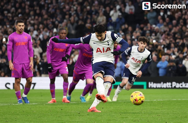 황희찬 2연속골·손흥민 PK실축...토트넘 2-2 울버햄튼