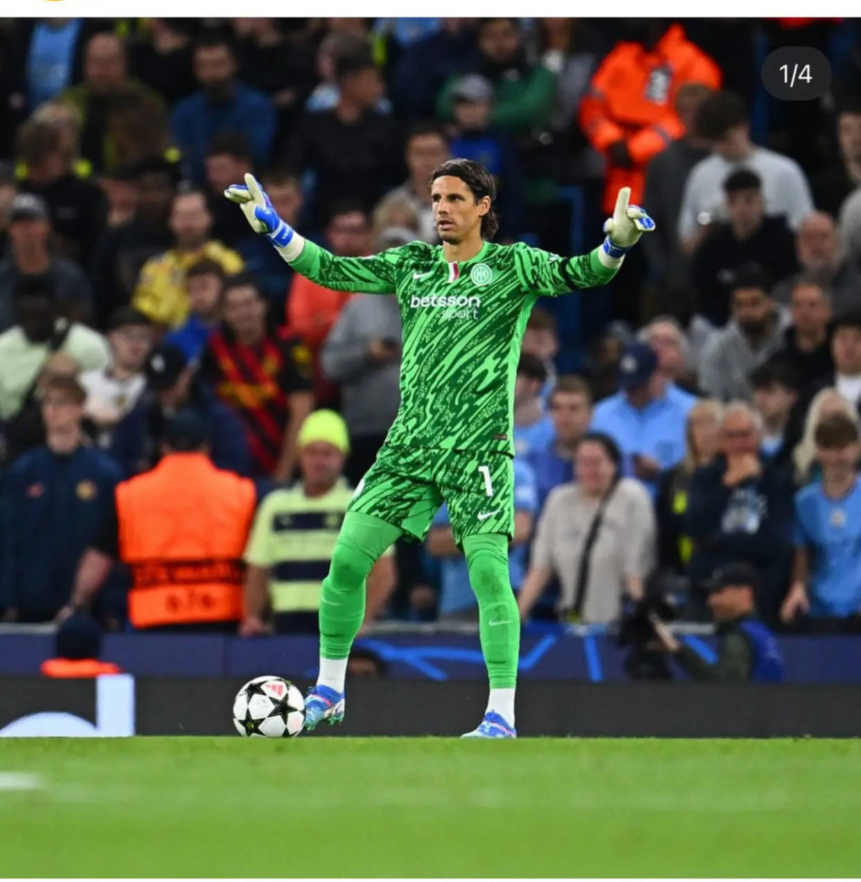 Đóng góp 5 lần cứu thua! Sommer: Trận chiến Champions League thực sự, chúng ta hãy tiếp tục nỗ lực