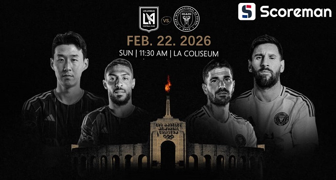 2월22일 메이저리그사커 - LA FC VS 인터 마이애미 해외축구 분석 프리뷰